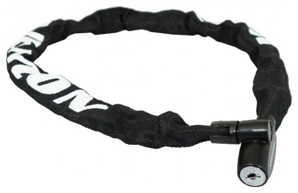 ANTIVOL VELO CHAINE A CLE NEWTON NOIR DIAM 6mm L 75cm
