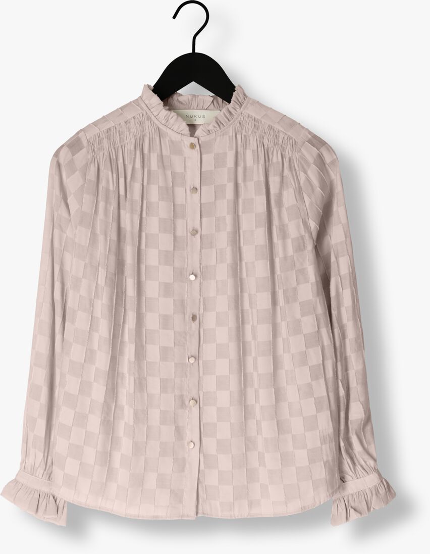 NUKUS zand nukus blouse jenna blouse check