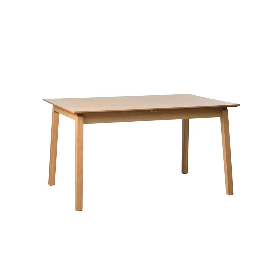 Eettafel Uitschuifbaar - Naturel Eiken - 95x140-200cm - Bari