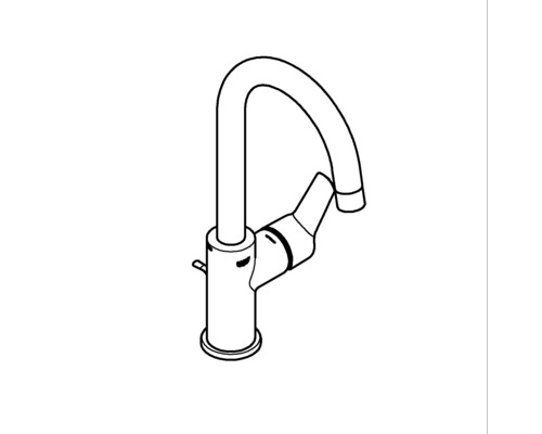 Grohe Quickfix wastafelmengkraan START chroom 23554002