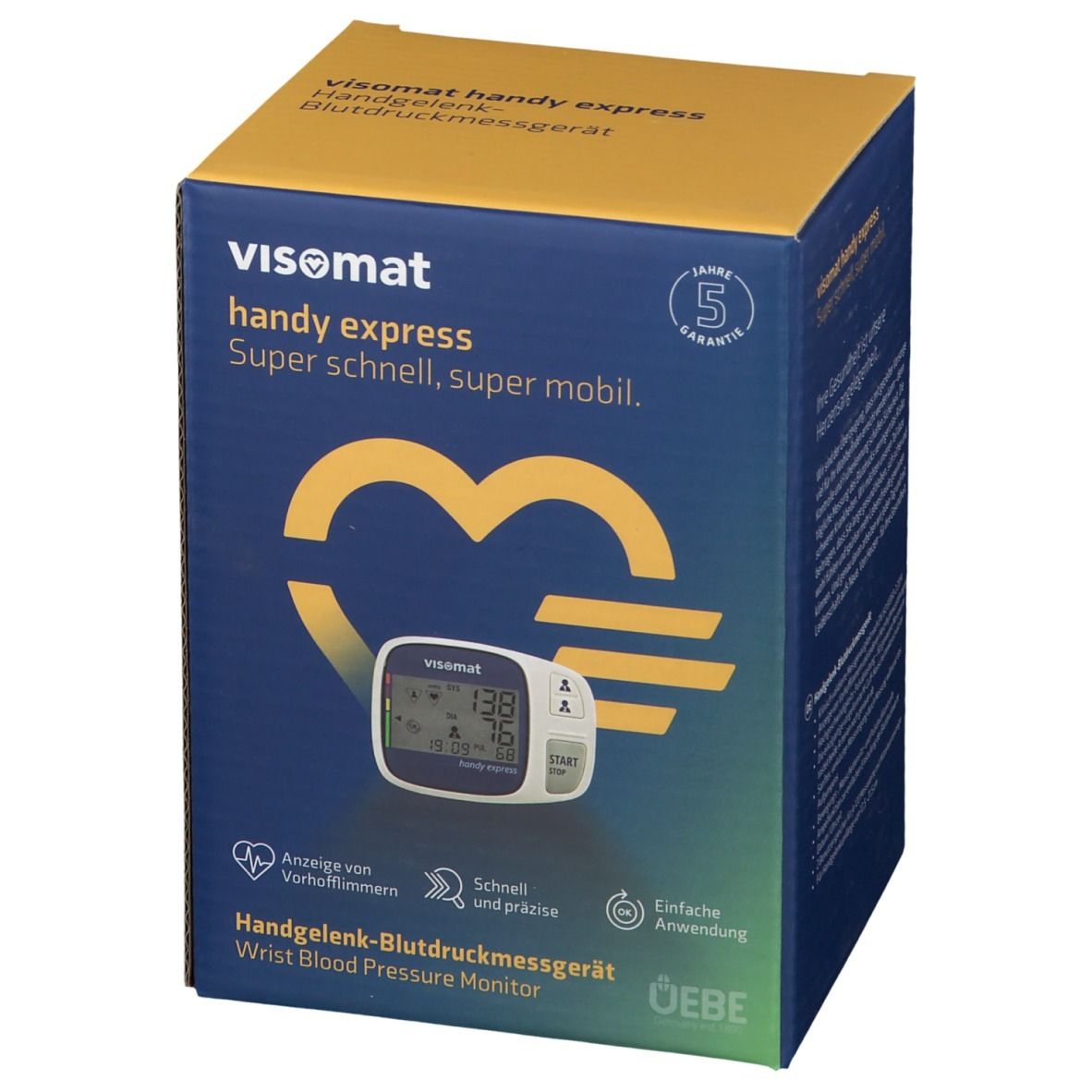visomat® Handy Express vollautomatisches Blutdruckmessgerät