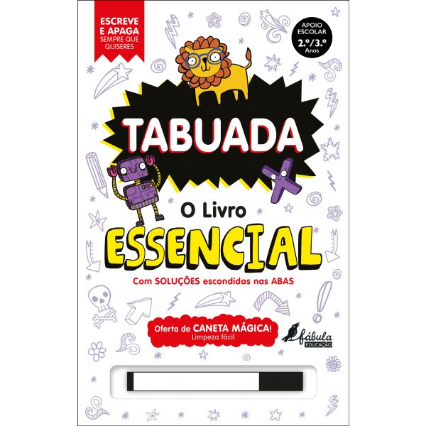 Tabuada: O Livro Essencial - Escreve e Apaga