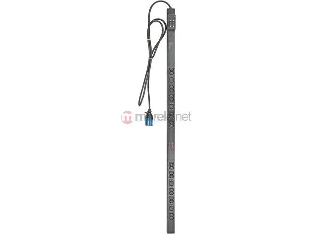 APC Basic Rack PDU Zero U - Strømfordelingsenhed (rackversion) - AC 230 V - input: IEC 60309 - output-stikforbindelser: 24 (power IEC 60320 C13, IEC 60320 C19) - 0U - 3.1 m ledning - sort - for P/N: SMX1500RMNCUS, SRT1000RMXLI, SRT1000RMXLI-NC, SRT10