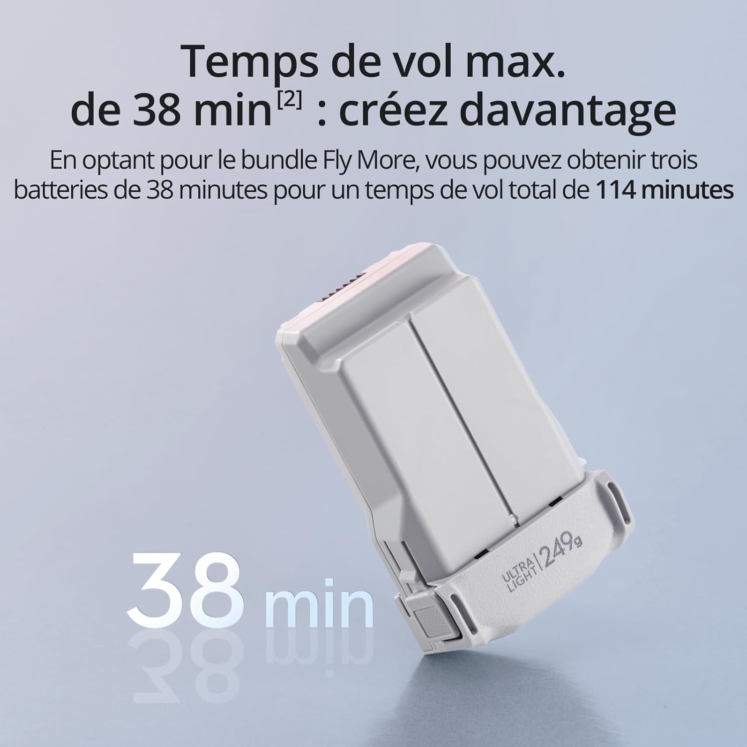 DJI Mini 3 (DJI RC) – Mini Drone Caméra Léger avec Nacelle Mécanique à 3 Axes, Vidéo 4K HDR, Temps de Vol de 38 Minutes, Transmission Vidéo jusqu’à 10 km, Prise de Vue Verticale, Retour Intégré, C0