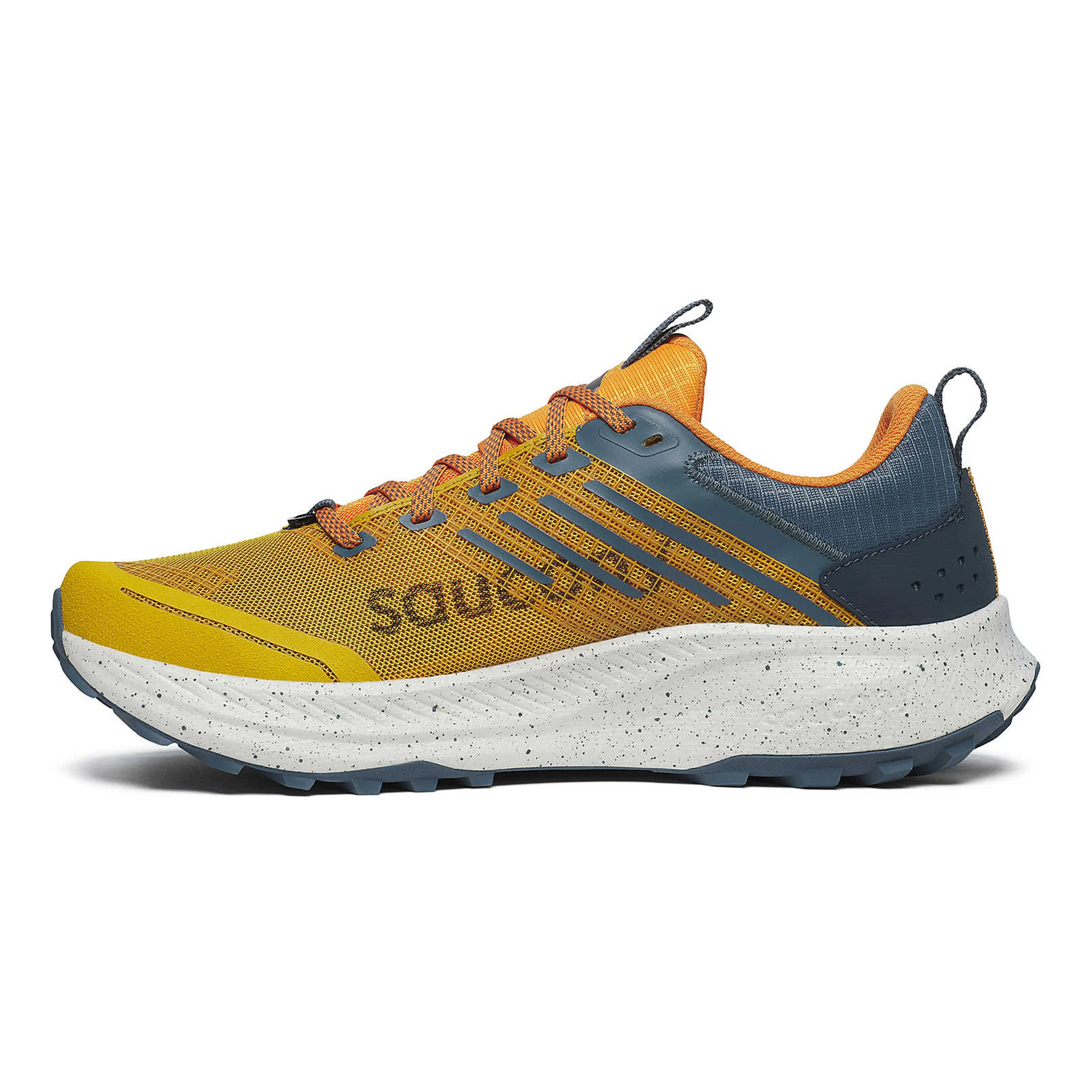 Saucony Ride TR2 Chaussure Trail Hommes - Jaune , Bleu Gris
