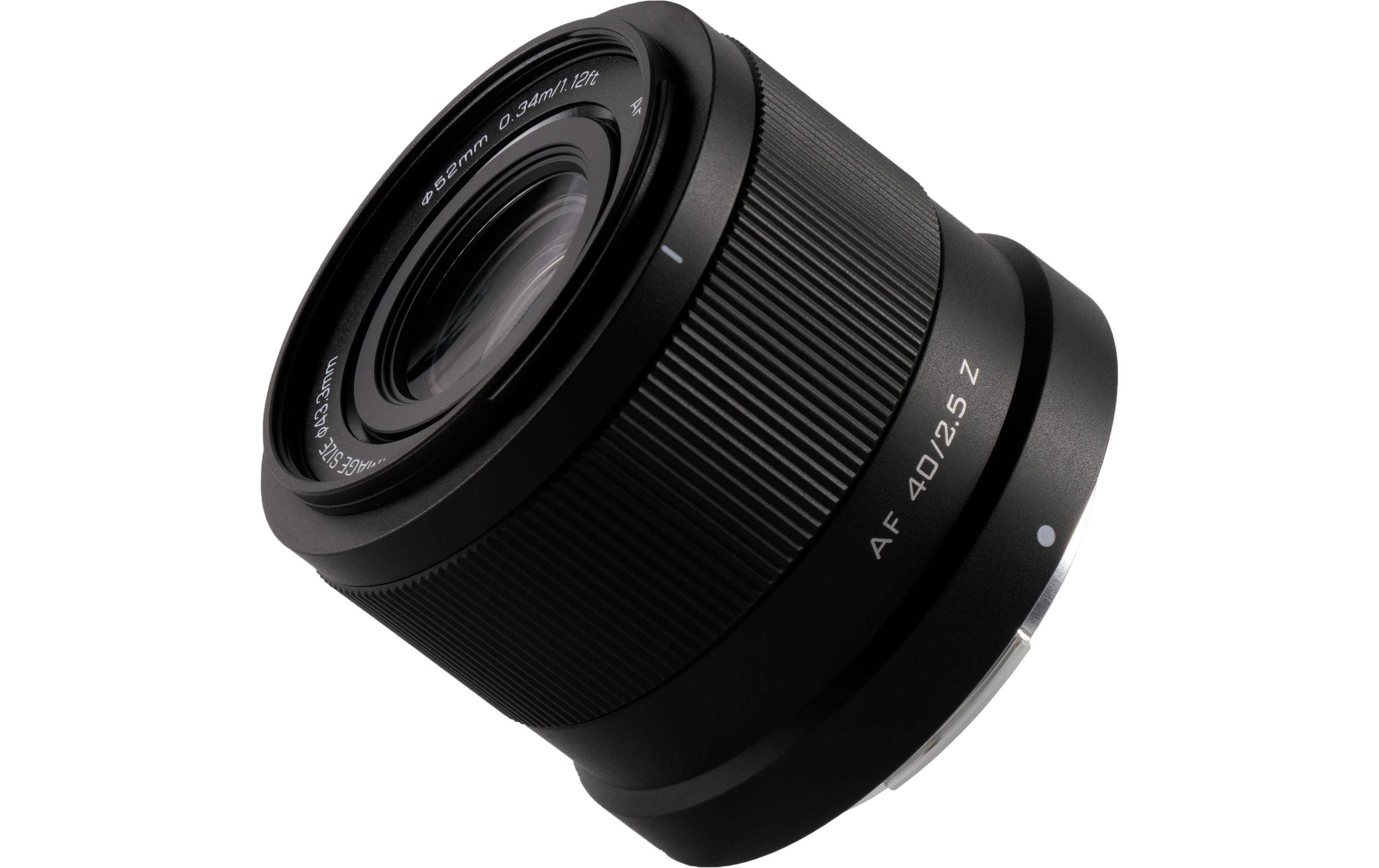 Festbrennweite AF 40mm F/2.5 Z – Nikon Z<br>Kompaktes Festbrennweitenobjektiv