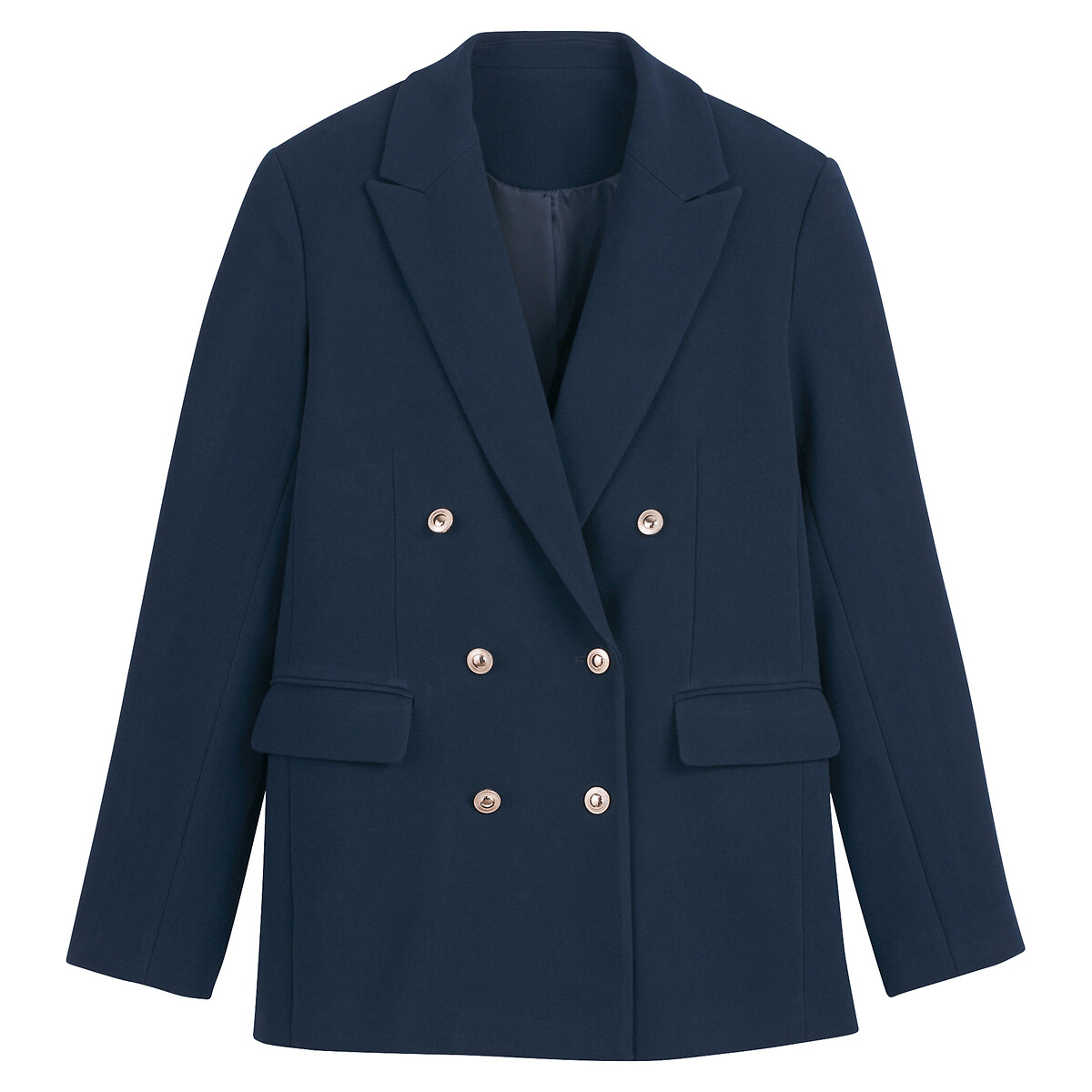 COLEÇÕES LA REDOUTE<br>Jaqueta estilo militar, corte ajustado, assinatura AURIANE