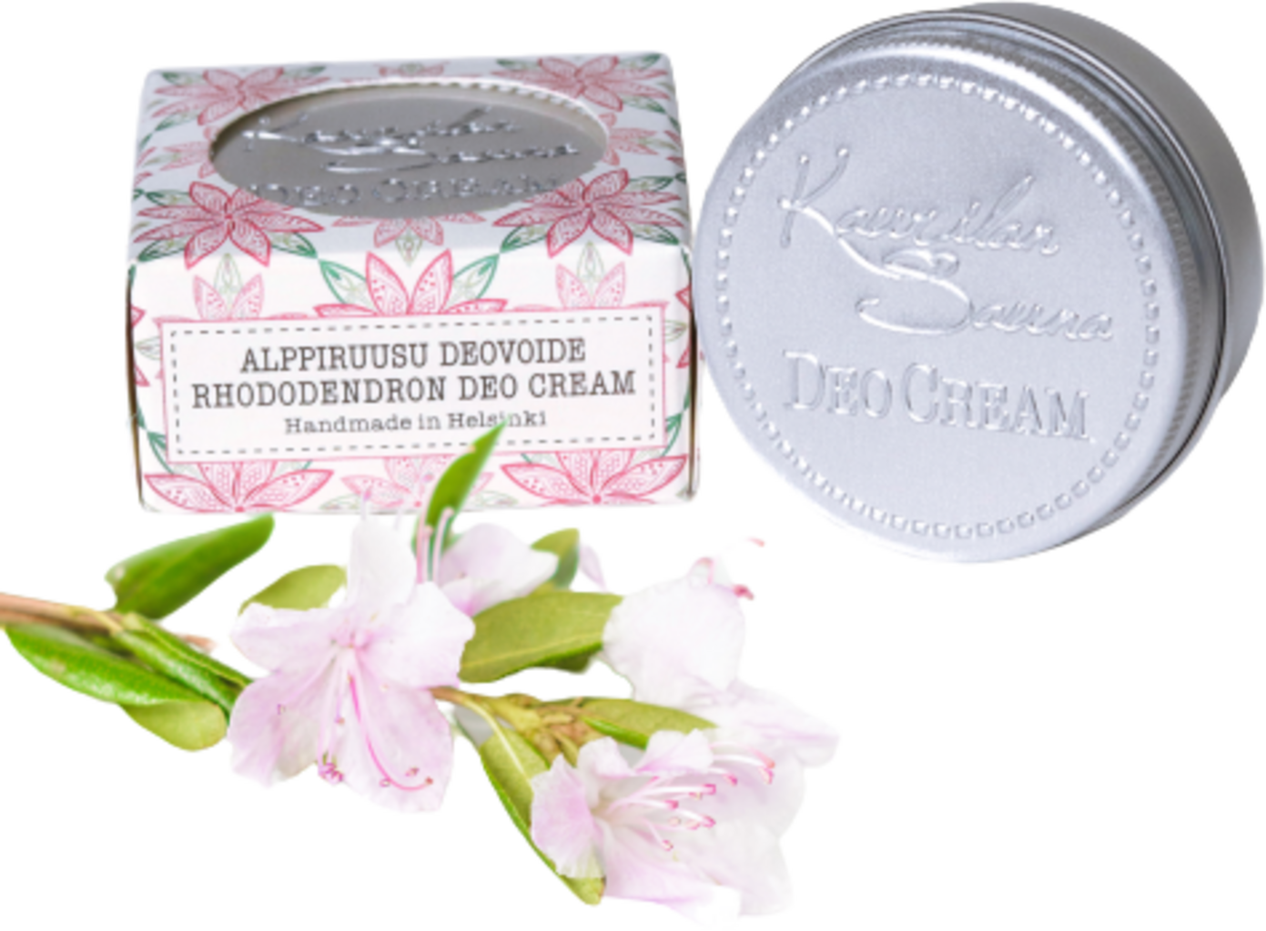 Kaurilan Sauna  Vegan Deocreme Travelsize, Rhododendron (35 g)