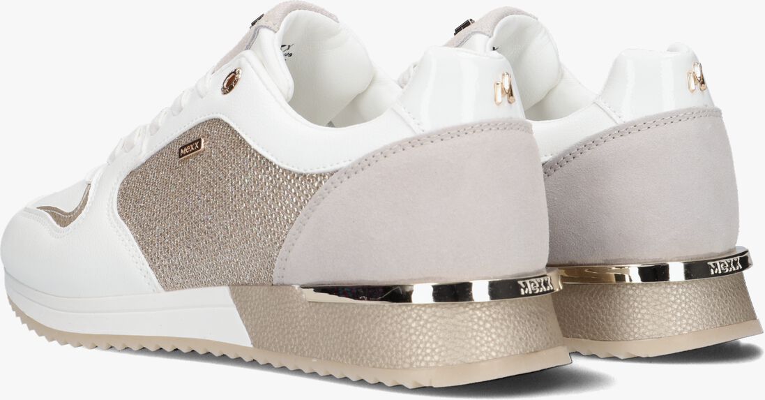 MEXX witte mexx lage sneakers fleur