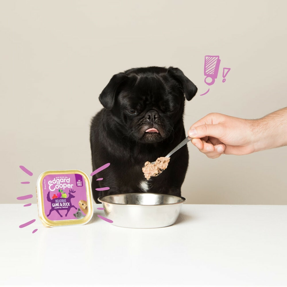 Edgard & Cooper Kuipje Vers Vlees Hondenvoer Wild - Eend150 gr