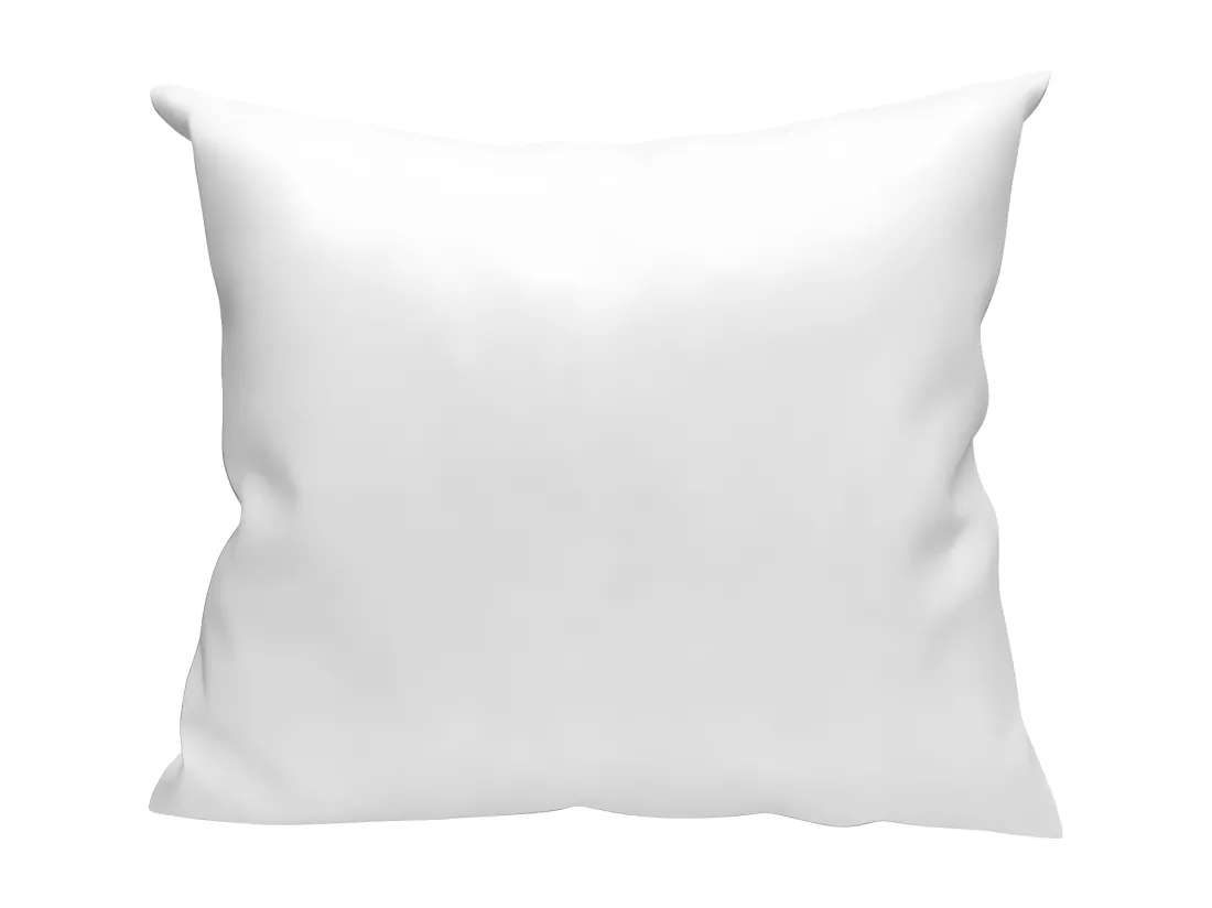 Taie d'oreiller en polycoton 63x63 cm PERCALE blanc, par Soleil d'ocre