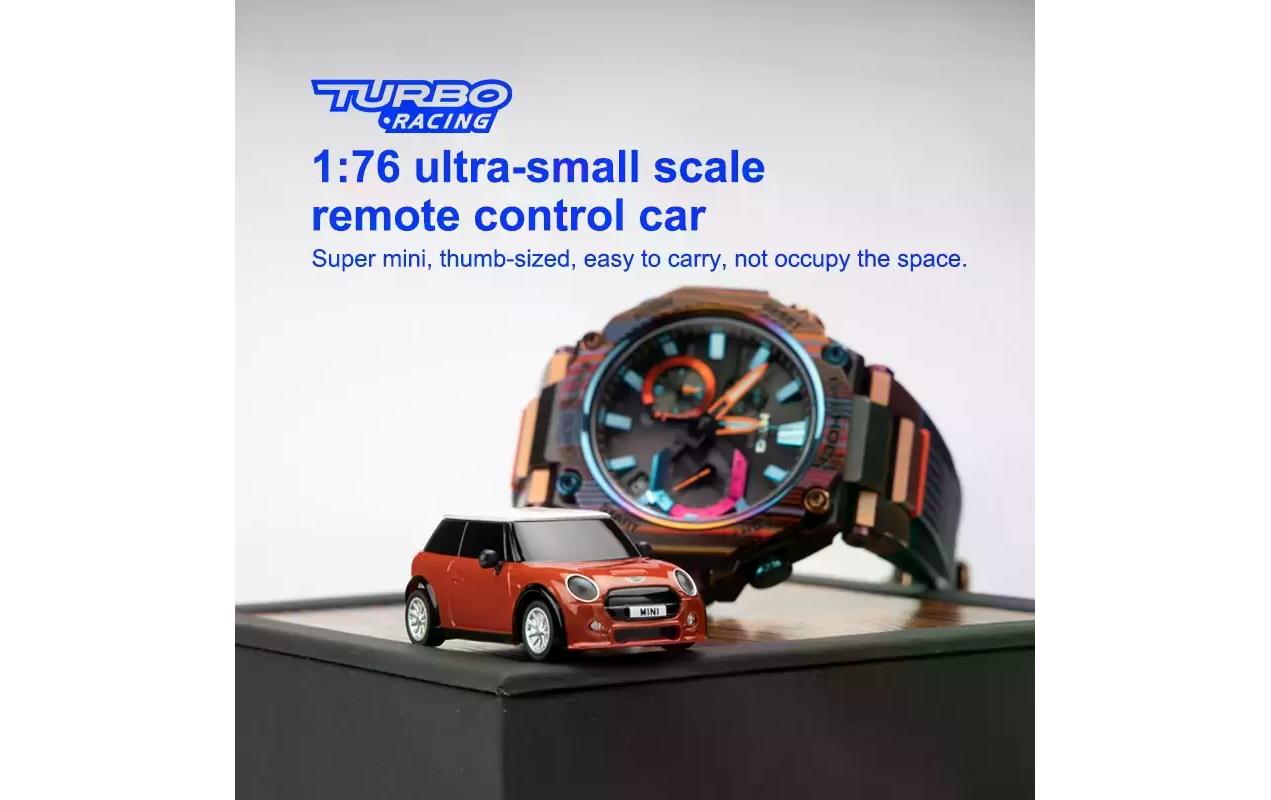 Mini Cooper TR01, RTR, 1:76Vollwertiges RC-Auto im micro Format