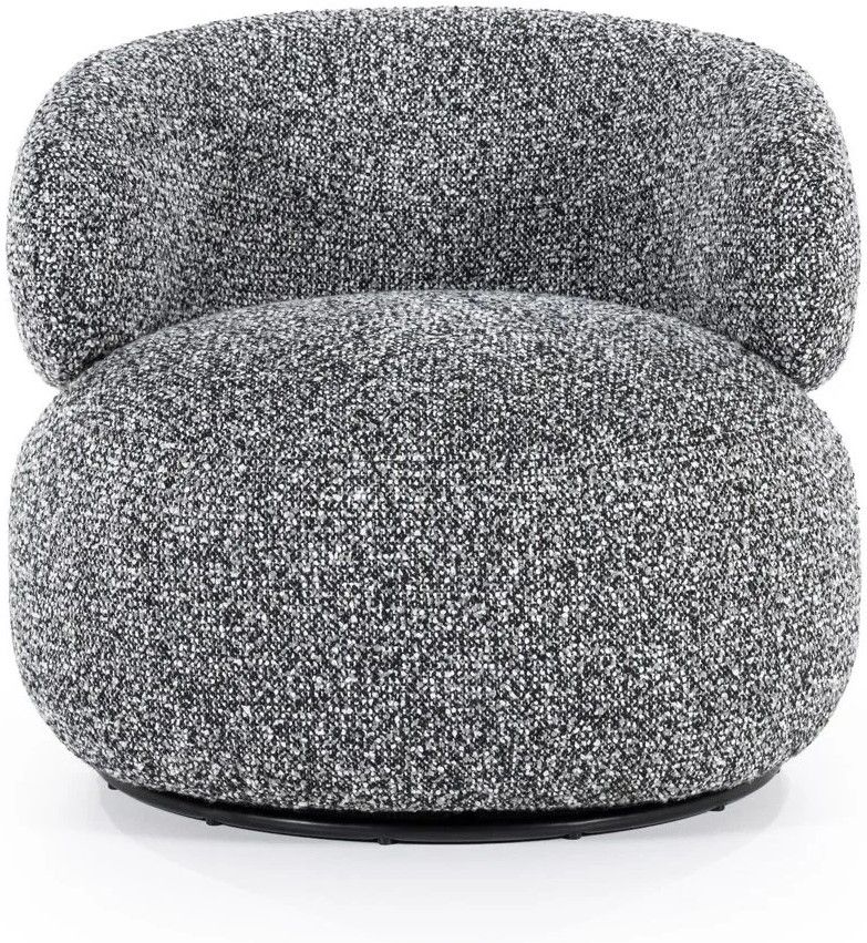 Draaifauteuil Zwart 96110 Maeve B82 x D85 x H72 cm