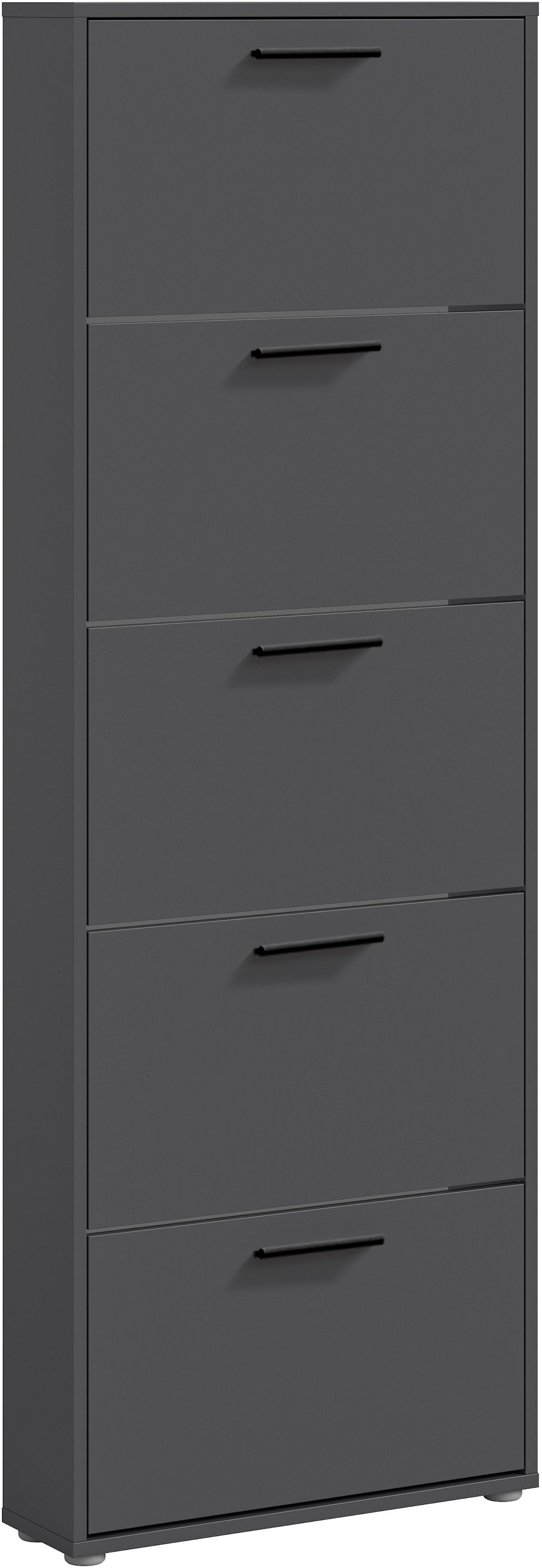 HBZ Schuhkommode »Sam Schuhkipper, Schuhschrank BxHxT 59x169x17 cm« 1 Stk. tlg. mit 5 Klappen