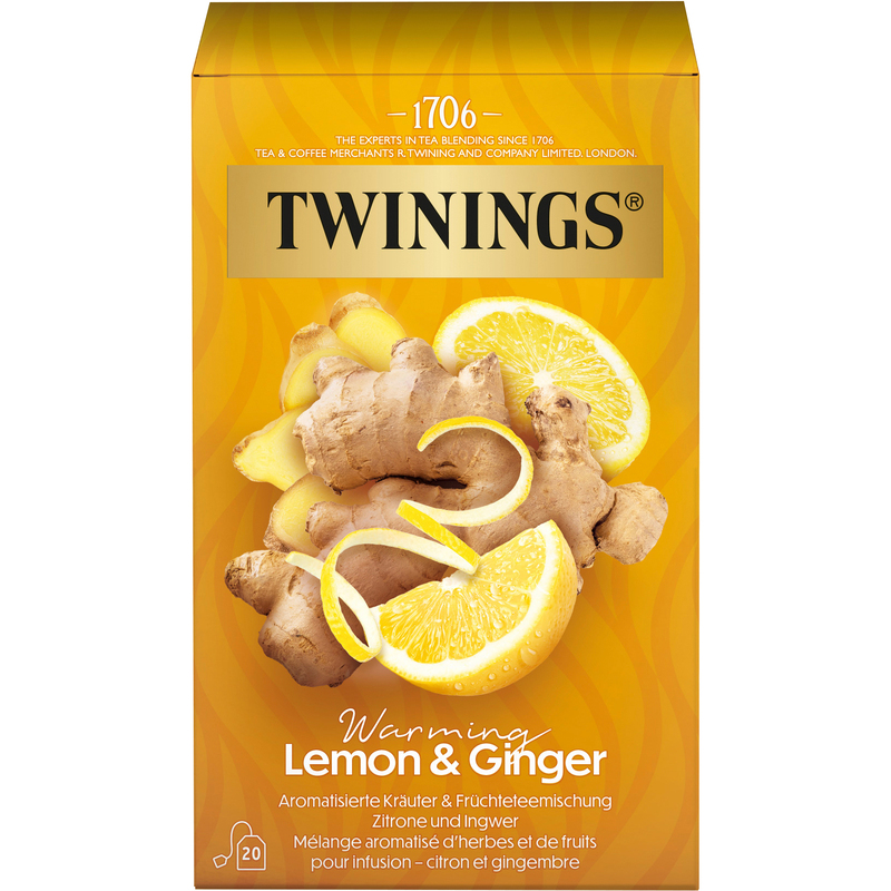 Twinings Tee Zitronen & Ingwer, 20 Stück