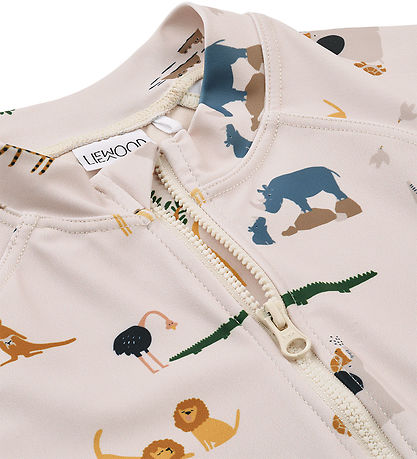 Liewood Bådeheldragt - Max Swim Jumpsuit - UV40+ - All Together/
