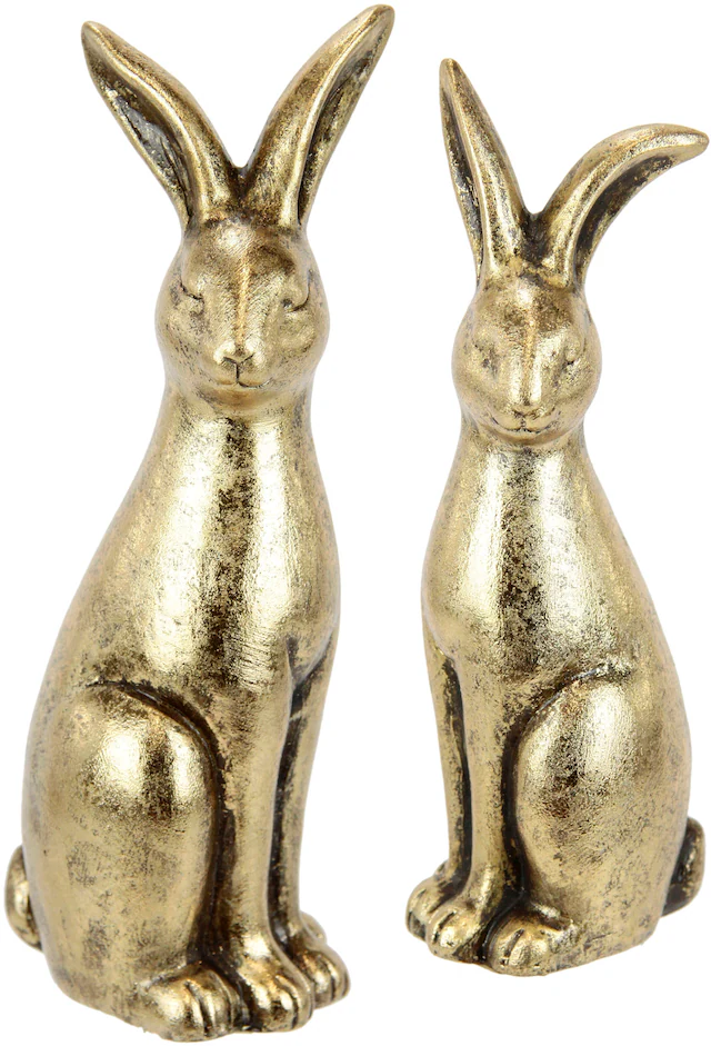 I.GE.A. Osterhase »Hasen Paar, Ostern« Dekofigur, Osterdeko, Osterfigur