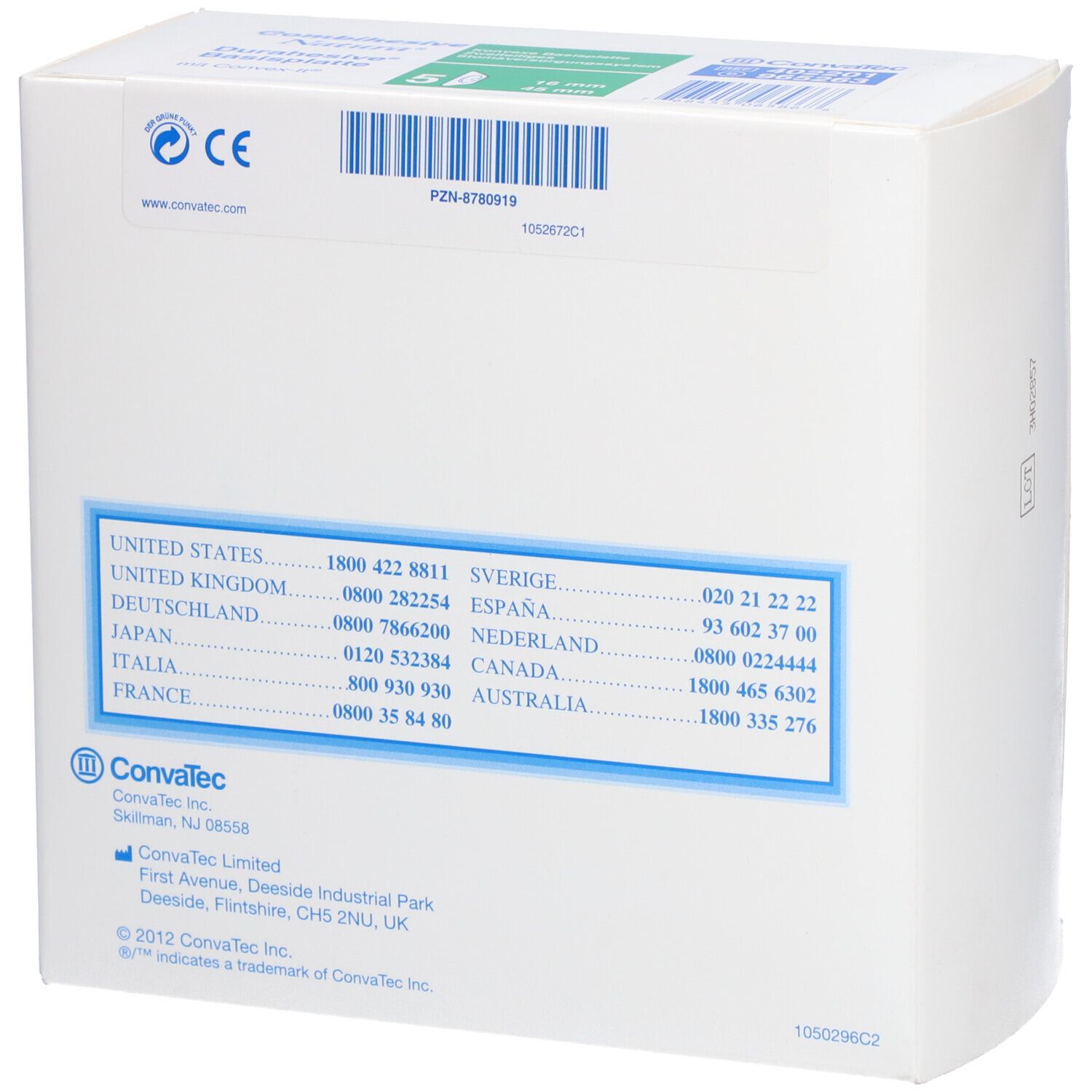 Combihesive Natura® Konv.Basisplatten 16/45mm 965263