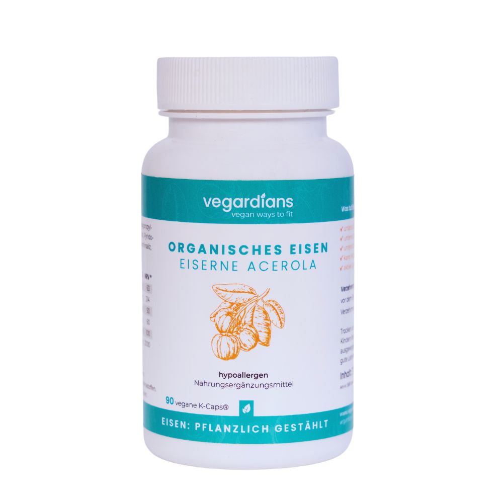 vegardians Organisches Eisen+ Active Vitamine