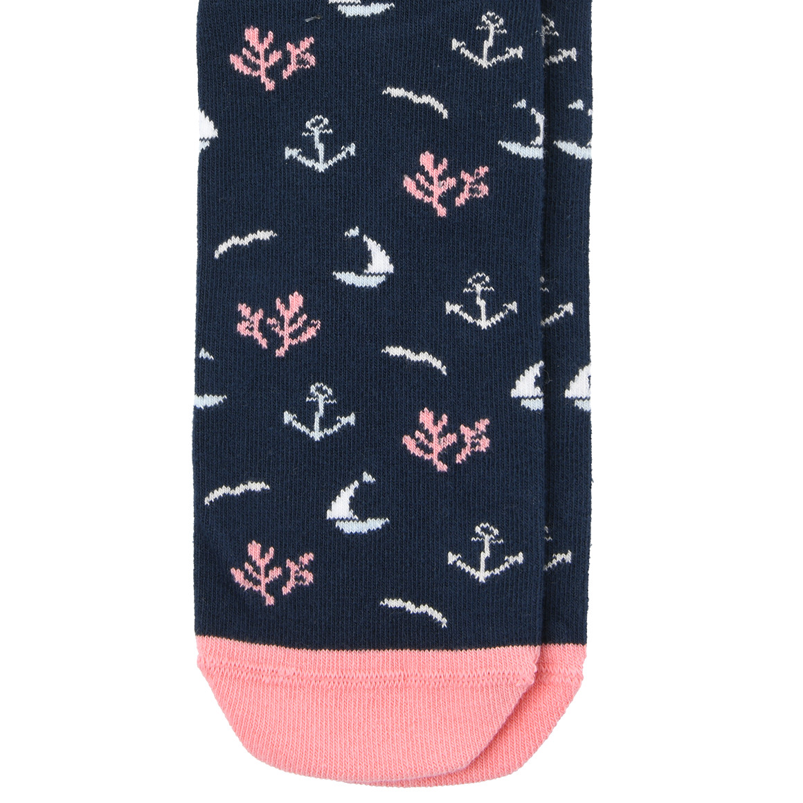 Gina Benotti 1 Paar Damen Socken mit Meeresmotiven dunkelblau