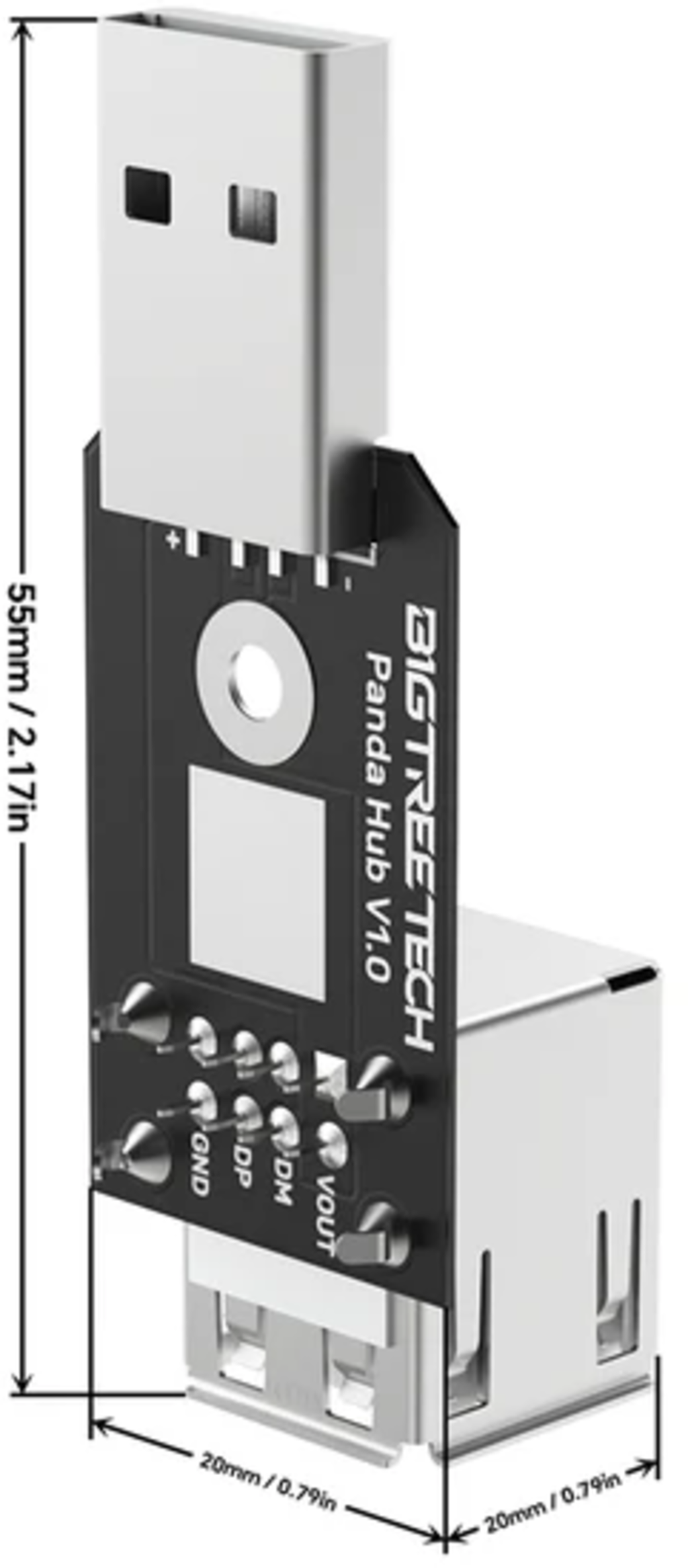 BIGTREETECH  Panda Hub, Bambu Lab P1    USB Erweiterungsanschluss für Bambu Lab Drucker