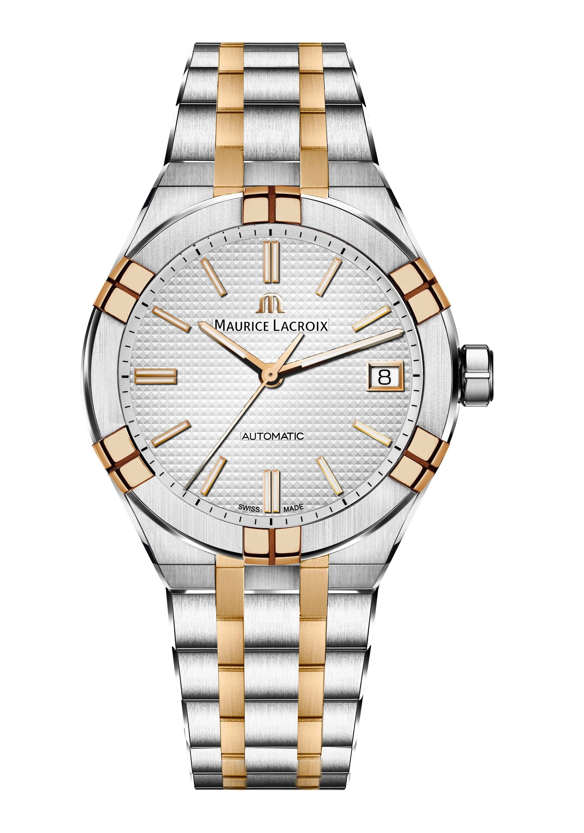 Maurice Lacroix Aikon Automatik Silber AI6007-SP012-130-1