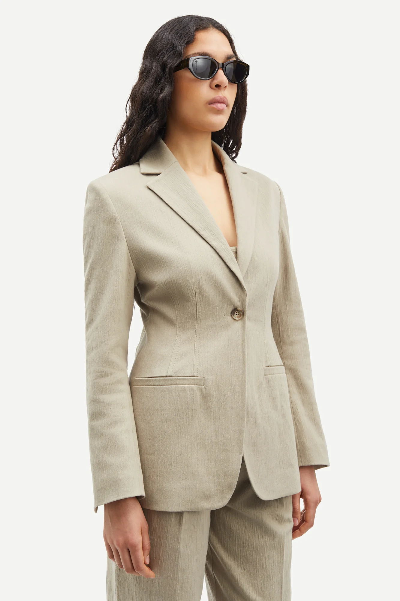 Samsøe Samsøe  Salima blazer - Chinchilla