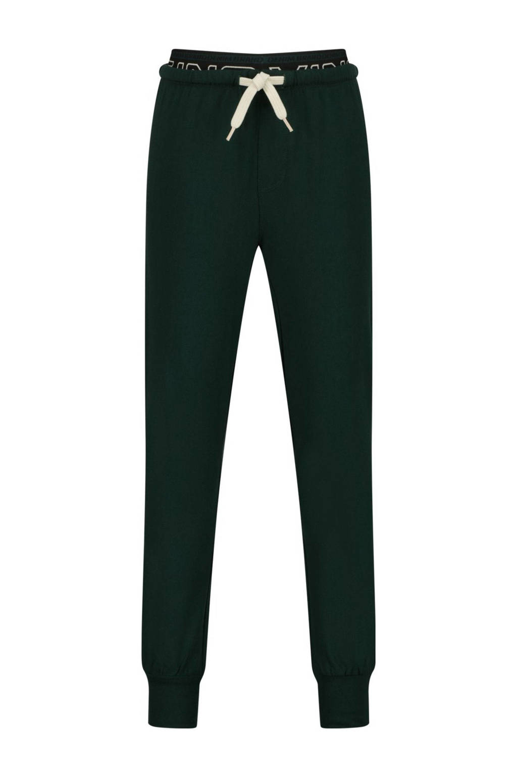 Vingino pyjama Woods met all over print donkergroen/groen