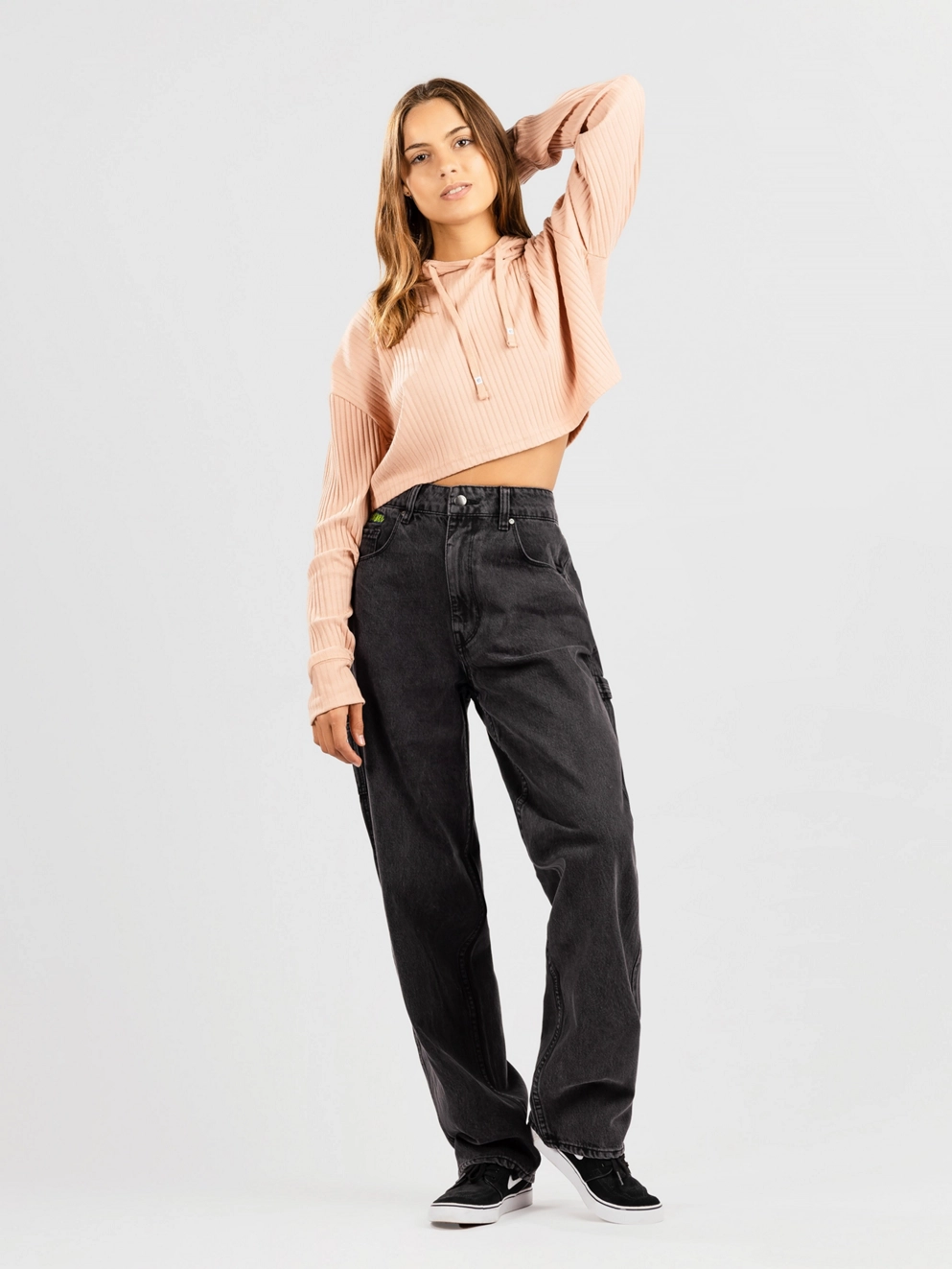Empyre Tori 90s Sk8 Carpenter Jeans black