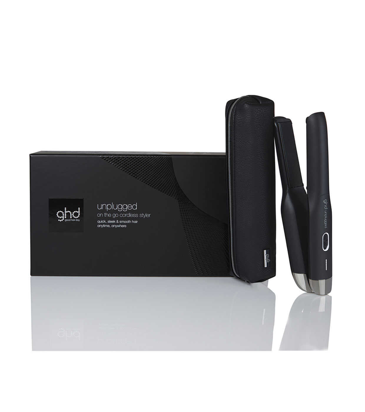 ghd - Alisador sem fio ghd Unplugged - Preto