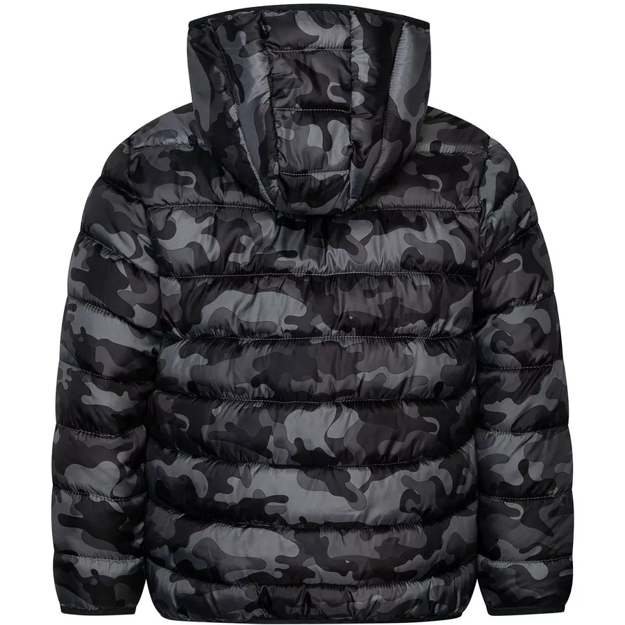 MINOTI Steppjacke mit Kapuze Schwarz