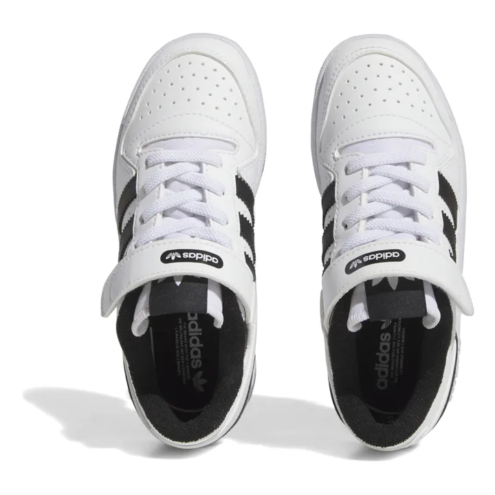 Adidas Baskets Lacets Forum Bicolores | Noir