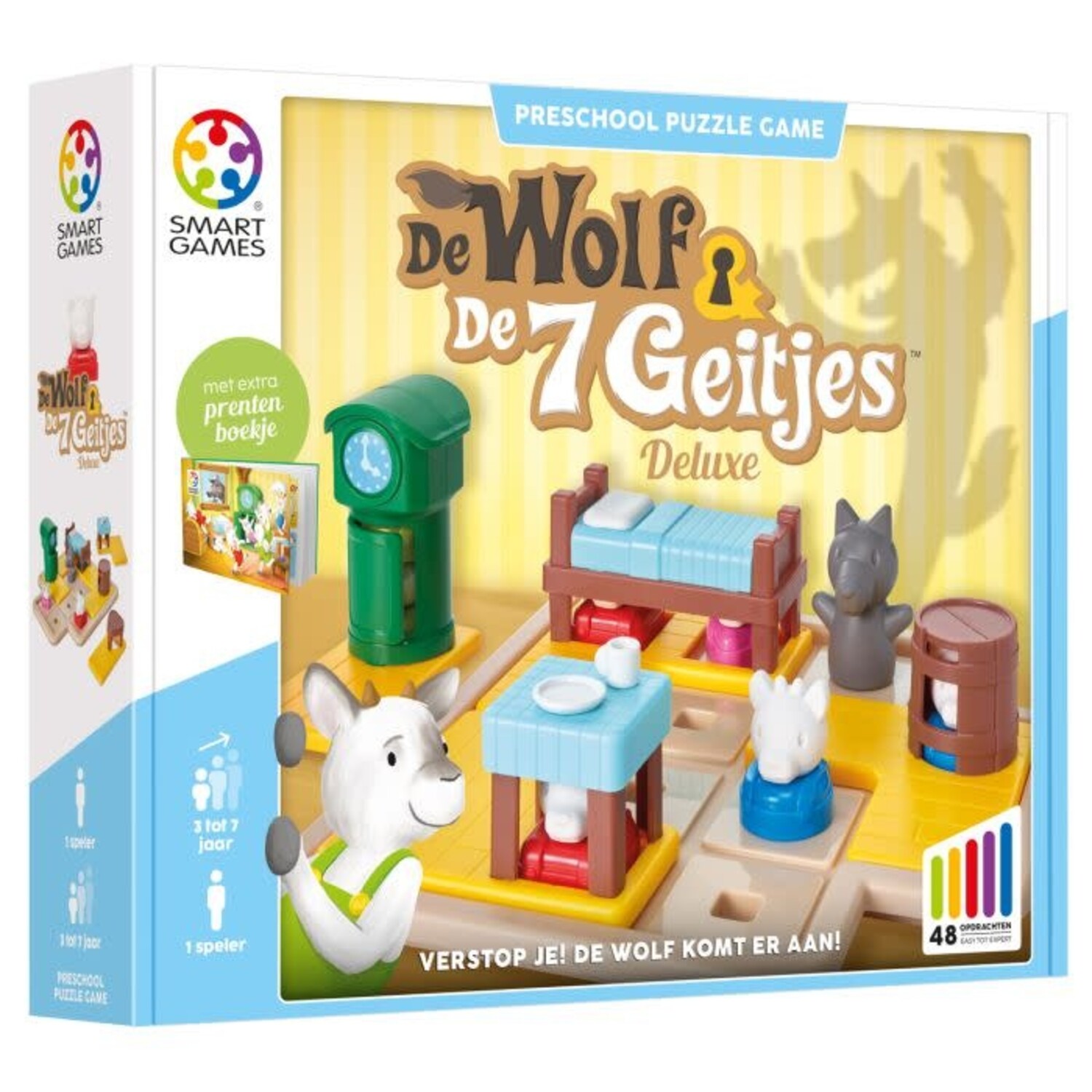 Smartgames | De wolf en de 7 Geitjes