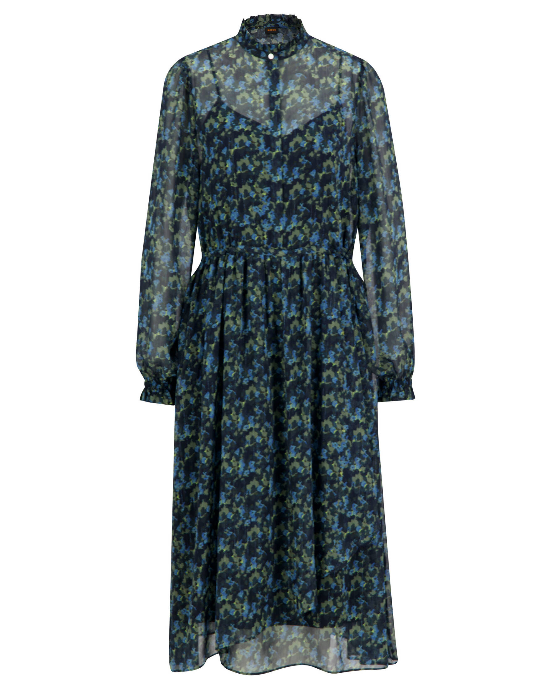BOSS| Damen Kleid C_DUSICA aus Stretch-Chiffon