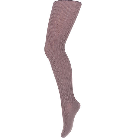 MP trømpebukser - Uld - Rib - Irene - Dark Purple Dove