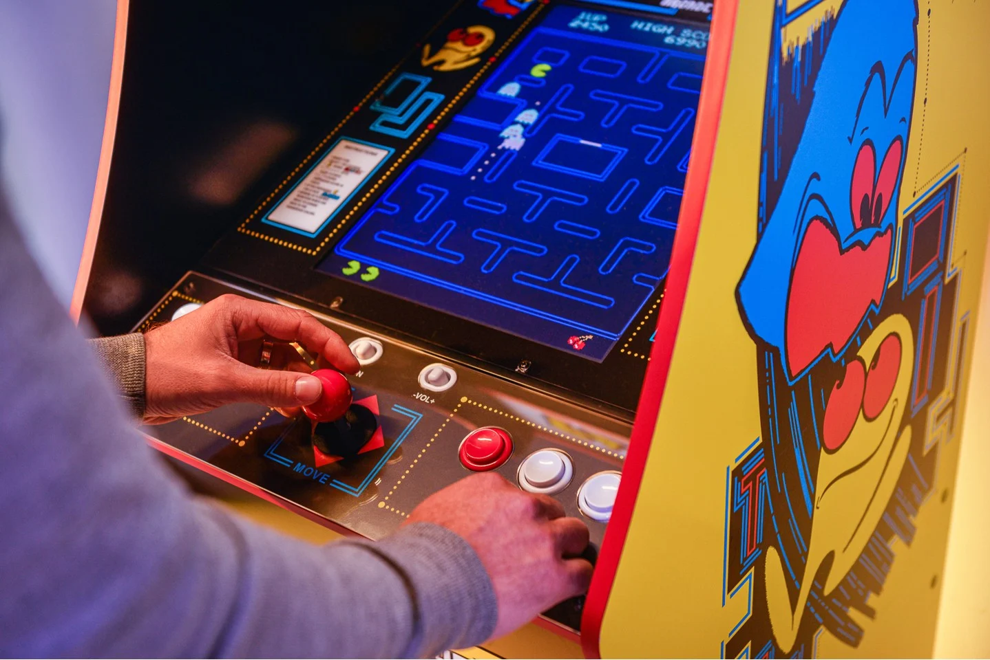 ARCADE 1 Up - Pac-Man Deluxe Arcade Machine