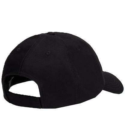 Tommy Hilfiger Kappe - Lineares Logo - Schwarz