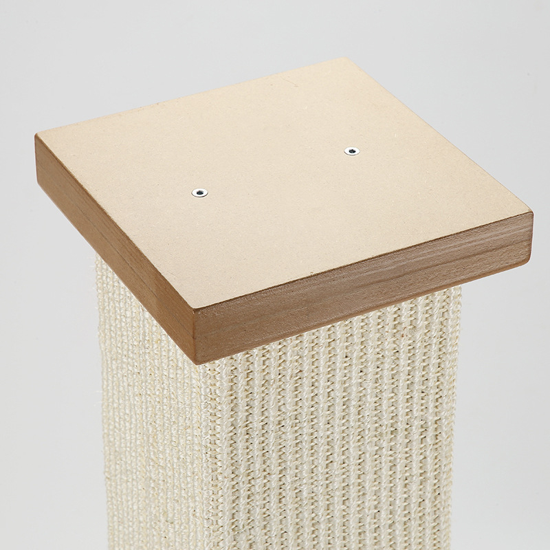 (83cm) Katzen Kratzstamm XXL Sisal Kratzsäule - Beige