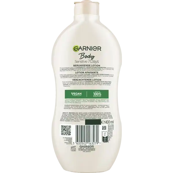 Bodylotion Sensitive Hafermilch 24H Beruhigend Empfindliche Haut
