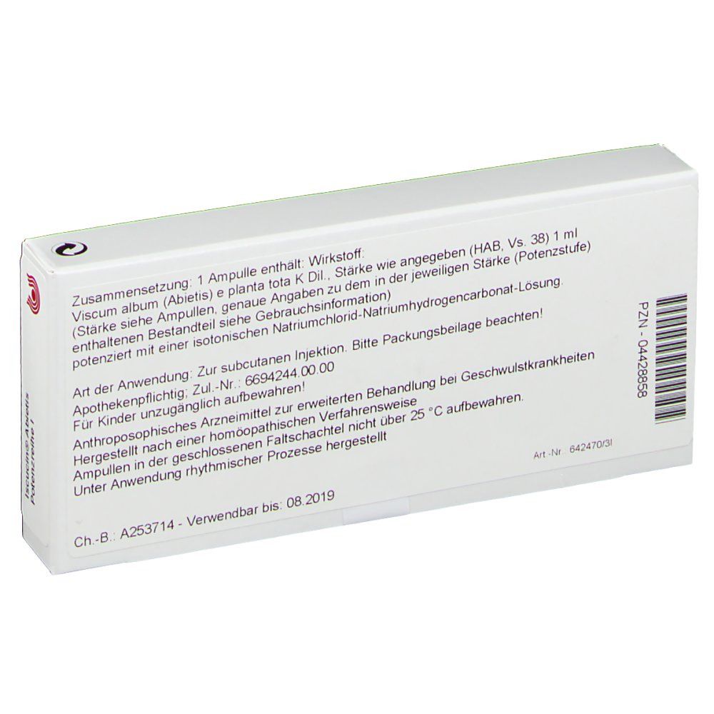 WALA® Iscucin Abietis Potenzreihe I Amp.
