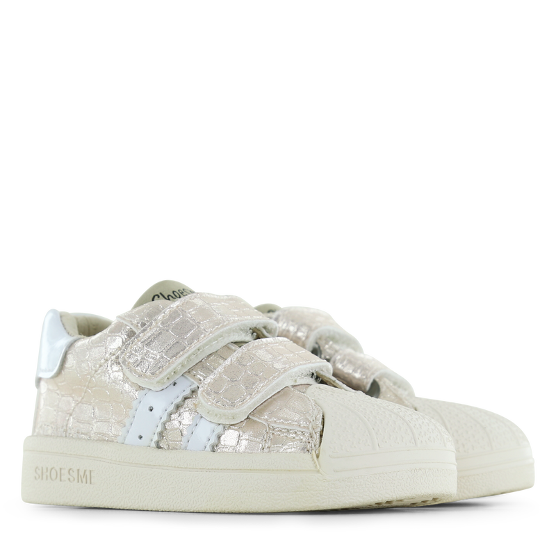 Shoesme metallic goud sneakertje Metallic, Microfiber leer | Meisjes schoen
