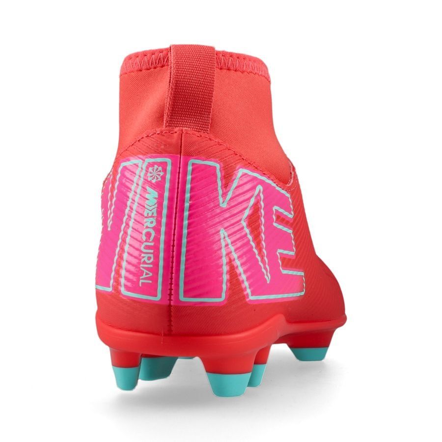 Nike Mercurial Superfly 10 Club MG Mad Energy - Rouge/Vert Enfant