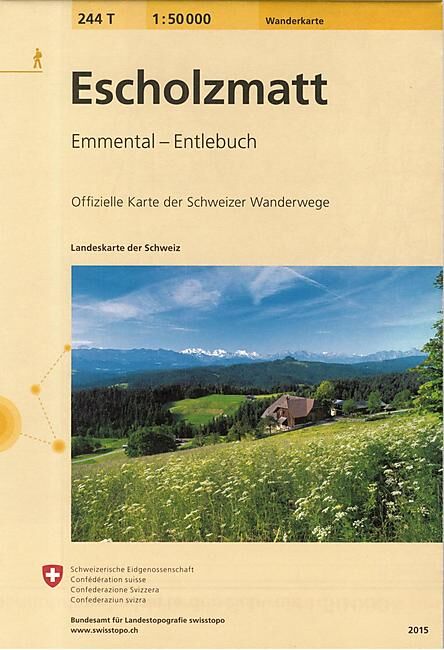 BUNDESAMT - 244T ESCHOLZMATT ECHELLE 1 50 000