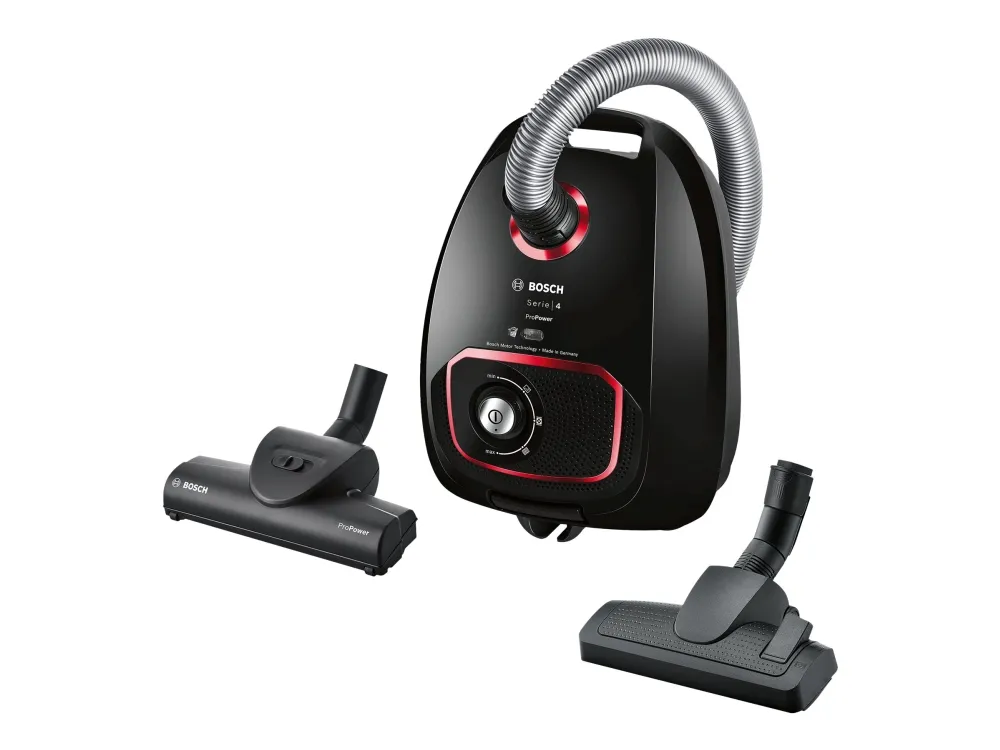 Bosch BGBS4POW1 Serie | 4 støvsuger med pose, ProPower, sort