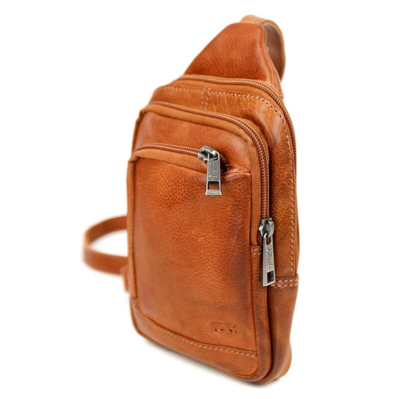 Bear Design Crossbody Tas Katinka Cognac