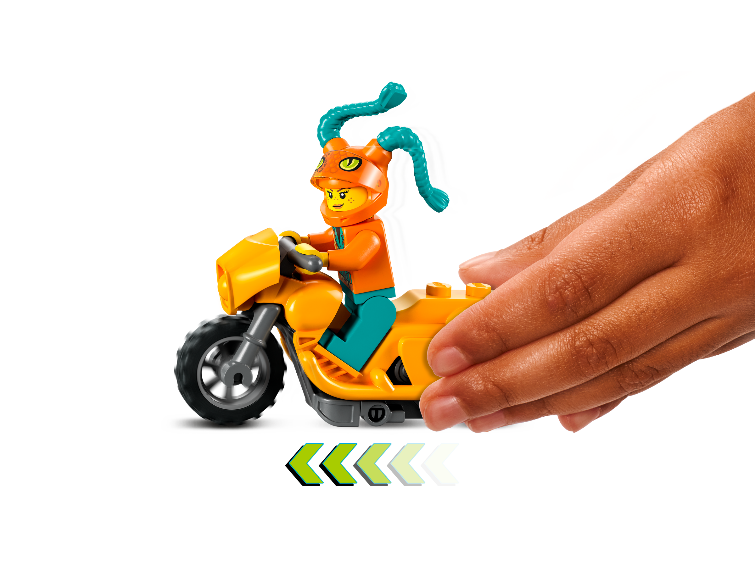 Arena de acrobacias com loop duplo 60339