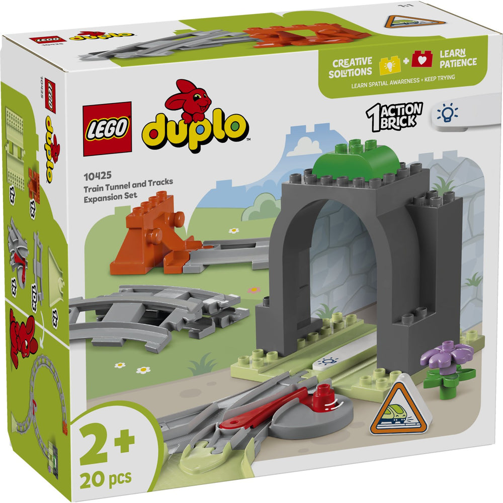 Køb LEGO® DUPLO Town - Togtunnel Og Spor – Udvidelsessæt 10425