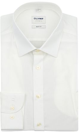 OLYMP Level Five Overhemd Body-Fit Off White 609064-20