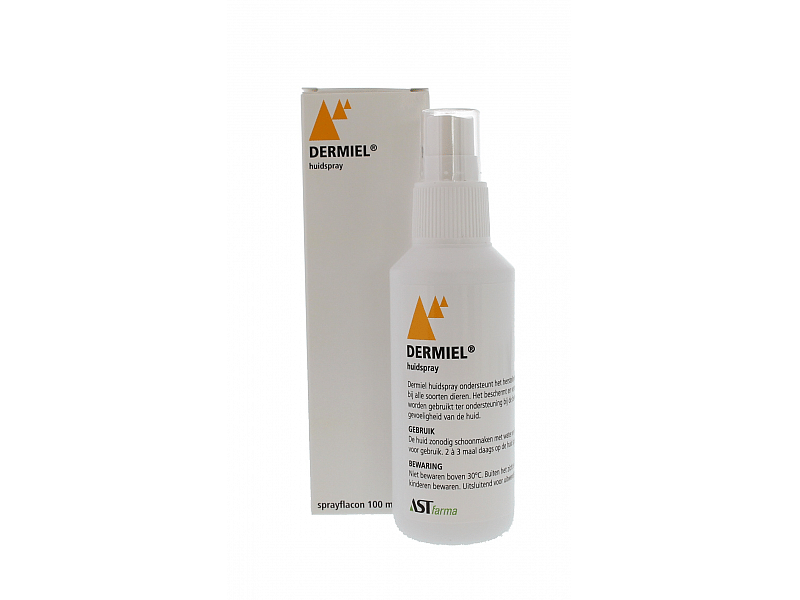 Dermiel huidspray (=wondspray) 100 ml sprayflacon