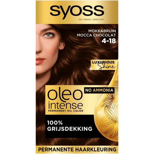 Syoss Oleo Intense 4-18 Mokkabruin/Mocca Chocolat